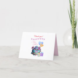 Klassi Grattis på födelsedagen Cake Bubons Gifts Tack Kort