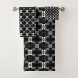 Klassi- och fetstil Grått Abstrakt Modern Chic Man