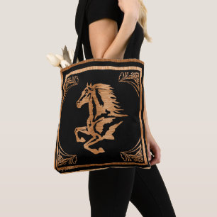 Klassi Wood Horse Tygkasse