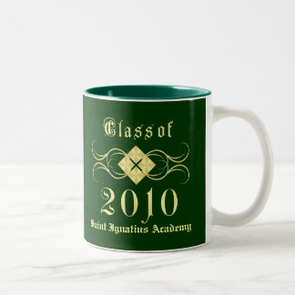 Klassificera av 2010 - eleganta Två-Tonad mugg