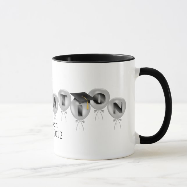 Klassificera av 2012 ballonger med akademiker mugg (Höger)