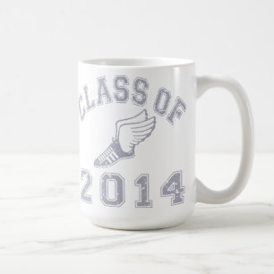 Klassificera av 2014 spårar & sätter in grå fä kaffemugg
