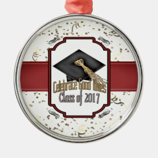 Klassificera av 2017 firar den bra julgransprydnad metall