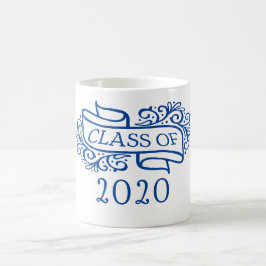 Klassificera av 2020 beställnings- år och färgar kaffemugg
