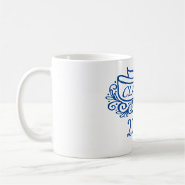 Klassificera av 2020 beställnings- år och färgar kaffemugg