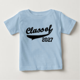 Klassificera av 2027, gullig rolig babyT-tröja T-shirt