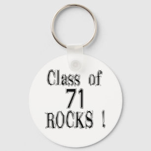 Klassificera av '71 stenar! Keychain Nyckelring