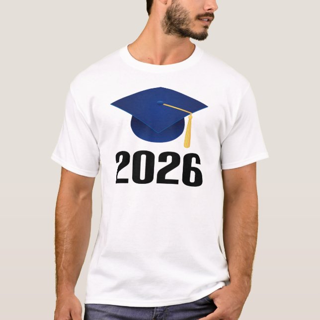 Klassificera av den doktorand- gåvan för hatt 2026 t-shirt (Framsida)