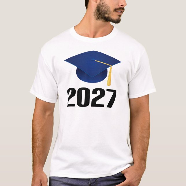 Klassificera av den doktorand- gåvan för hatt 2027 tee (Framsida)