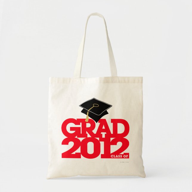Klassificera av den röda studenten 2012 hänger lös tygkasse (Framsidan)
