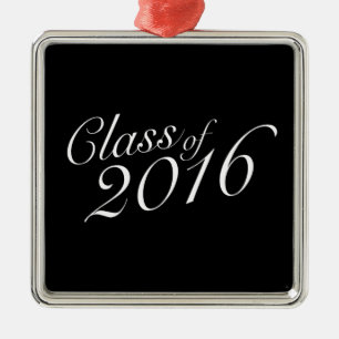 Klassificera av högstadiumstudenten 2016 julgransprydnad metall