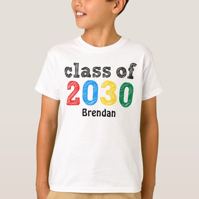 Klassificera av personlig 2030 t shirt (Framsida)