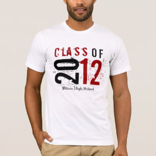 Klassificera av röd/svarten 2012 (skriv in skolan tee shirt