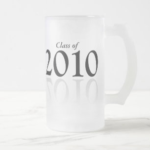 Klassificera av steinen 2010 för studentengåvaö frostat ölglas