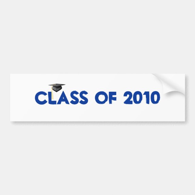 Klassificera av studentenbildekalet 2010 bildekal (Framsidan)