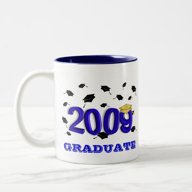 Klassificera av studentenfirande 2009 Två-Tonad mugg (Vänster)