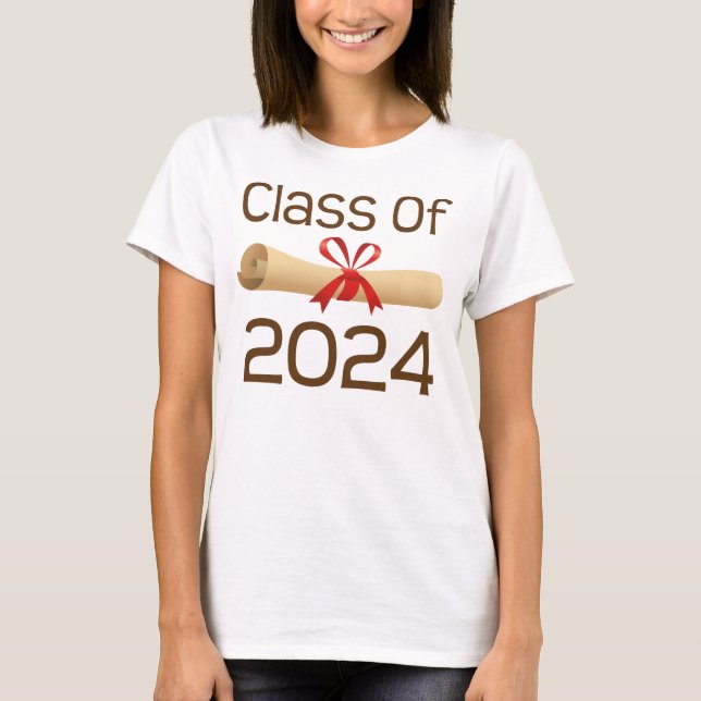 Klassificera av studentengåvor 2024 t shirt (Framsida)