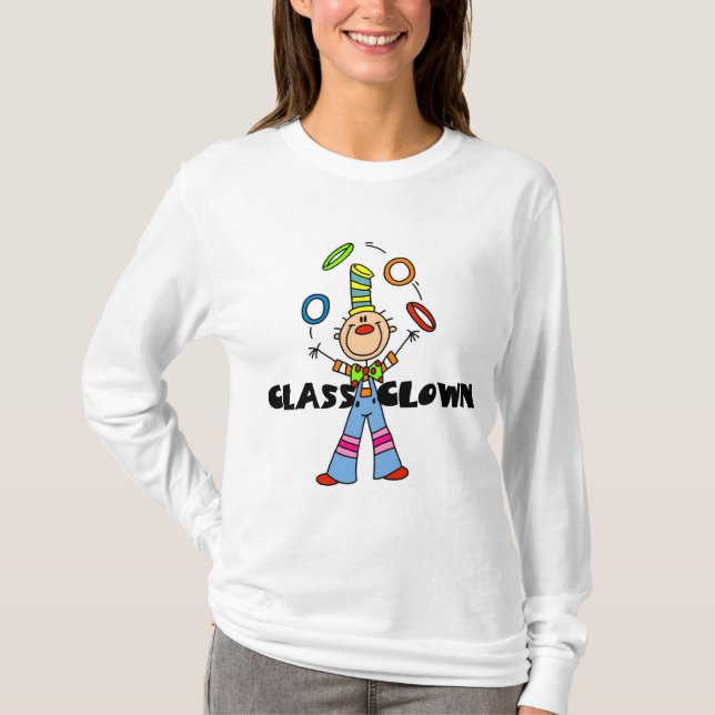 Klassificera clownTshirts och gåvor T-shirt (Framsida)