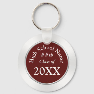 Klassificera mötet Keychains i din färger och te Nyckelring