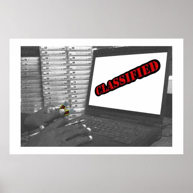 Klassificerad Poster (Framsidan)