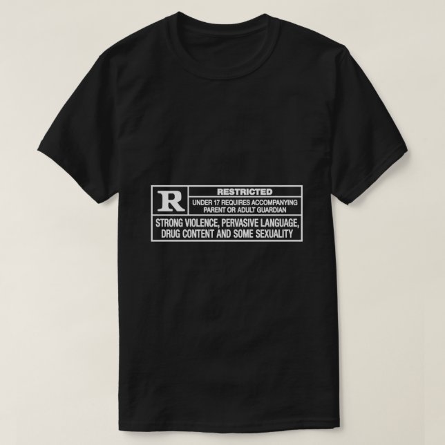 Klassificerad R Classic T-Shirt (Design framsida)