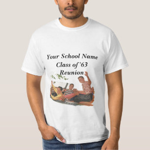 Klassificerar Retro vintage för T-tröja den bäs Tee Shirt