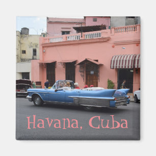 Klassificerar rosa byggnad för den Havana Kuban Magnet