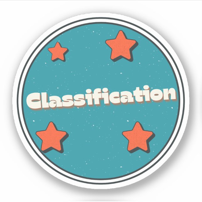 Klassificering Klistermärken (Framsida)