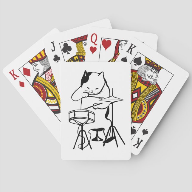 KLASSIFICERINGSPLATSER FÖR KATDRUMMER CASINOKORT (Baksidan)