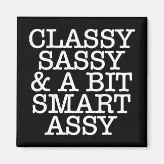 Klassig Sassy & lite smart ass magnet
