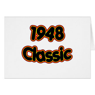 Klassiker 1948 hälsningskort