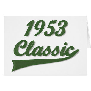 Klassiker 1953 hälsningskort