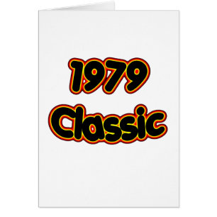 Klassiker 1979 hälsningskort