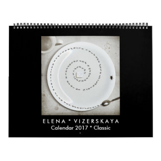 KLASSIKER 2017 för Elena Vizerskaya konstkalender Kalender