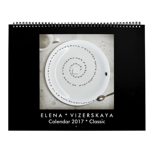 KLASSIKER 2017 för Elena Vizerskaya konstkalender Kalender (Omslag)