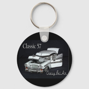 Klassiker 57 Chevy Bel Air Keychain Nyckelring