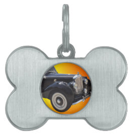 Klassiker Bentley ID-bricka Husdjur