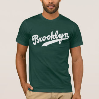 Klassiker Brooklyn - grön T-tröja för skog T-shirt
