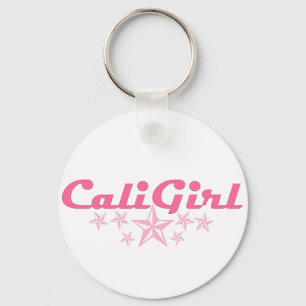 Klassiker CaliGirl grundläggande Keychain Nyckelring