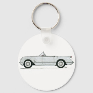 Klassiker Corvette Keychain Nyckelring