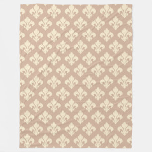Klassiker Fleur de Lis Fleecefilt