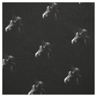 Klassiker & flott svart arabisk häst tyg