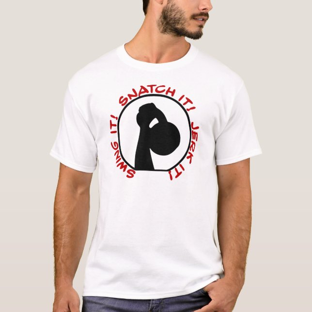 Klassiker för gungabrottstyckeidiot tee (Framsida)
