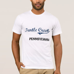 Klassiker för sköldpaddabäckPennsylvania stad T Shirt