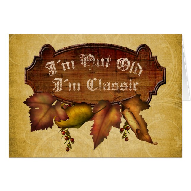 Klassiker Hälsningskort (Framsidan Horizontal)