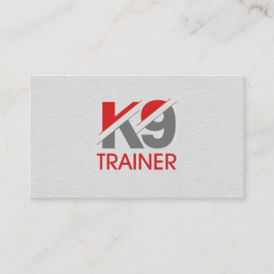 Klassiker - hundinstruktör - instruktör K9 Visitkort