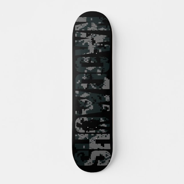Klassiker Old School Skateboard Bräda 18 Cm (Framsida)