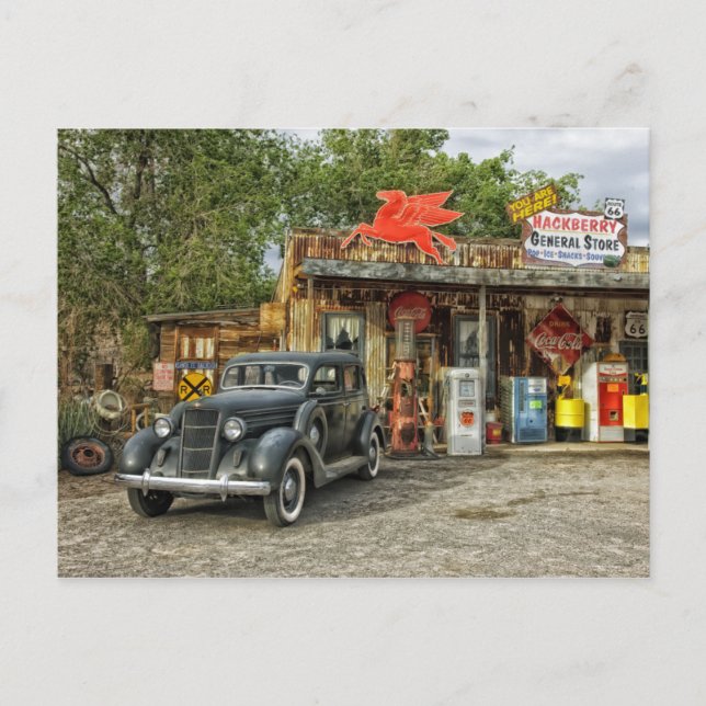 Klassiker RT 66 Arizona Vykort (Framsida)