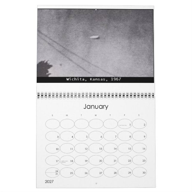 Klassiker UFOs Kalender (Jan 2027)