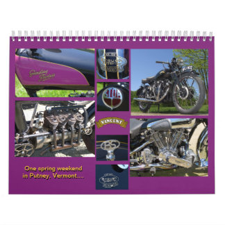 Klassikerantikvitetmotorcyklar Kalender